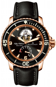 Blancpain Fifty Fathoms Tourbillon 8 Days 45mm 5025-3630-52b watch